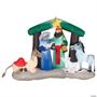 Airblown Nativity Scene 78\ Inflatable Christmas Outdoor Yard Decor