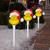 Lightshow EmoteGlow™ Grinch Pathway Yard Stakes, 22"
