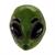 Adults Ghoulish Productions Astrik Alien Overhead Latex Mask - One Size