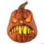 8" Rotten Flaming Pumpkin With Timer Style B Halloween Decoration