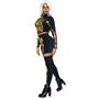 Adult Golden Skeleton 2Pc Costume