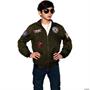 Navy Top Gun Pilot Jacket Child Costume