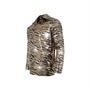 Tiger Shirt Gold Sequin Adult