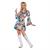 Women's Swinging Sixties Multi Costume