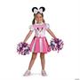 Girl's Minnie Cheerleader Costume