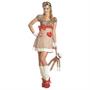 Women's Sock Monkey Costume