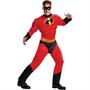 MR INCREDIBLE Adult MUSCLE COSTUME