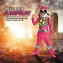 Girl's Pink Ranger Dino Charge Costume