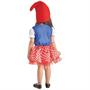 Girl's Gnome Costume