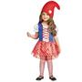 Girl's Gnome Costume