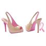 Pink Ribbon Slingback Shoe