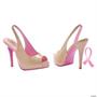 Pink Ribbon Slingback Shoe