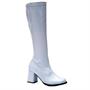 White Go Go Boot