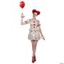 DANCING CLOWN WOMAN