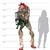 CAGEY THE CLOWN W GIRL ANIMATE