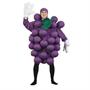 Unisex Purple Grapes Costume