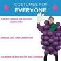 Unisex Purple Grapes Costume