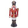 NUTCRACKER ANIMATED RED/BU 36in