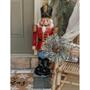 NUTCRACKER ANIMATED RED/BU 36in