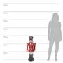 NUTCRACKER ANIMATED RED/BU 36in