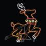 Light Glo Reindeer Animated