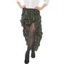 STEAM PUNK SKIRT ADULT GREEN