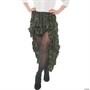 STEAM PUNK SKIRT ADULT GREEN