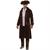 PIRATE COAT SET ADULT BROWN