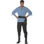 PIRATE SET ADULT BLUE COSTUME