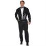 SEQUIN TAILCOAT ADULT BLACK
