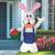 Inflate Bunny W Egg Hand 7Ft