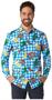 Suitmeister Men's Shirts October Check Blue