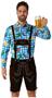 Suitmeister Men's Shirts October Check Blue