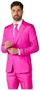 Suitmeister Men's Suits Solid Pink
