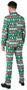 Suitmeister Men's Suits Christmas Green Nordic