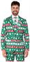 Suitmeister Men's Suits Christmas Green Nordic