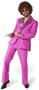 Suitmeister Men's Suits Disco Suit Pink