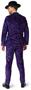 Suitmeister Men's Suits Purple Pimp - Coral Fleece