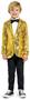 Suitmeister Boys' Blazers BOYS Sequin Gold