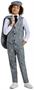 Suitmeister Boys' Suits BOYS 20's Gangster Grey