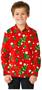 Suitmeister Boys' Shirts BOYS Christmas Trees Stars Red