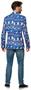 Suitmeister Men's Blazers Christmas Blue Nordic Jacket