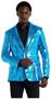 Suitmeister Men's Blazers Sequins Blue