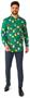 Suitmeister Men's Shirts Christmas Ornaments Green