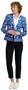 Suitmeister Women's Blazers WMNS Christmas Blue Nordic Jacket
