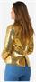 Suitmeister Women's Blazers WMNS Sequins Gold