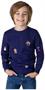 OppoSuits Deluxe Boys' Sweaters BOYS X-Mas Icons - Navy