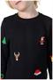 OppoSuits Deluxe Boys' Sweaters BOYS X-Mas Icons - Black