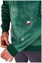 OppoSuits Deluxe Men's Sweaters Velvet Green - Xmas Icons