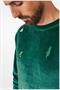 OppoSuits Deluxe Men's Sweaters Velvet Green - Xmas Icons
